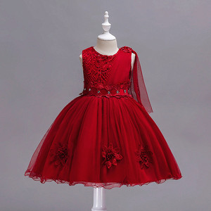 Vêtements décontractés pour bébé, robe de fête à fleurs pour petite fille, tutu de princesse, robe d'été, devant court - Product Image 1