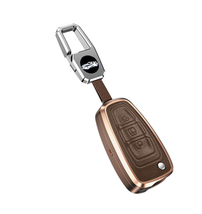 Custodia per Chiavi Auto in Lega di Alluminio per <span class=keywords><strong>Ford</strong></span> Fox Kuga <span class=keywords><strong>Tourneo</strong></span>, Portachiavi Pieghevole, <span class=keywords><strong>Accessori</strong></span> Diretti dalla Fabbrica - Product Image 3