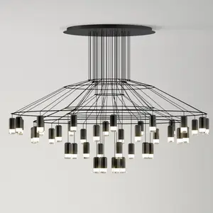 New Product Modern Style Bar Hotel Restaurant Decoration Matel LED Pendant Lamp