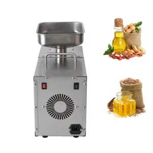 Mini hindistan cevizi yağ baskı makinesi/işlenmemiş hindistan cevizi yağı makinesi soğuk pres