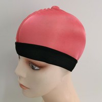 En gros : Ensemble unisexe de bonnets de cyclisme respirants, durags, turbans et bandeaux en satin jacquard soyeux, accessoires capillaires pour la tête