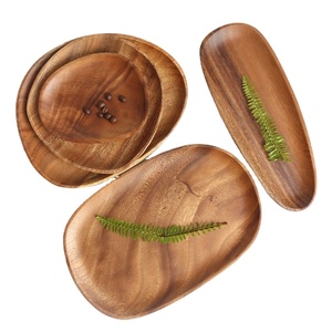 Solid Wooden <strong>Pizza</strong> Dishes Tray <strong>Plates</strong> <strong>Set</strong> Wedding Decorative Cake Wooden Serving Dinner <strong>Plate</strong> Round Acacia Wood Charger <strong>Plate</strong> - Product Image 1