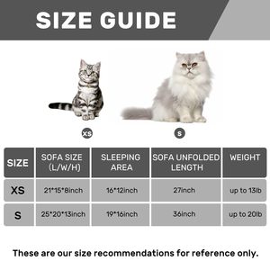 Cat <strong>Bed</strong> Fluffy Plush Double-Layer Soft Pet Couch Orthopedic Sofa Nest <strong>Beds</strong> for Small Cats and <strong>Dogs</strong> - Product Image 4