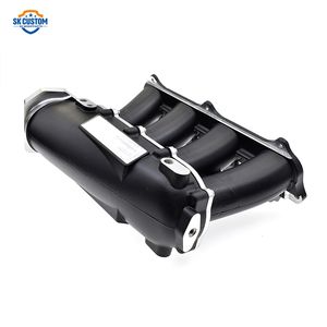 ホンダKシリーズK20a K20a2 K20a3 K24a1 K24a4エンジン用溶接アルミニウム超ストリートインテイクマニホールド - Product Image 4