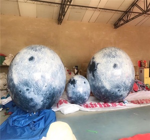 Globo Terrestre Gonfiabile, Palla Planetaria con Illuminazione LED, Pallone Gonfiabile per Decorazioni, <span class=keywords><strong>Pianeta</strong></span> Spaziale <span class=keywords><strong>Luna</strong></span> Personalizzabile - Product Image 5