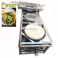 Machine automatique pour préparer le pain, four électrique commercial, type tortilla, poussoir à la main, célèbre prix