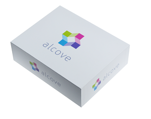 Boîtes d'expédition en papier rigide réutilisables, personnalisées, imperméables, avec doublure en éponge et poignée pour les petites entreprises - Product Image 1