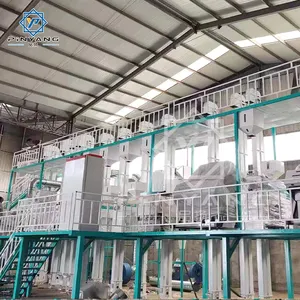 80-150 ton per day integrated rice milling unit for rice processing machine