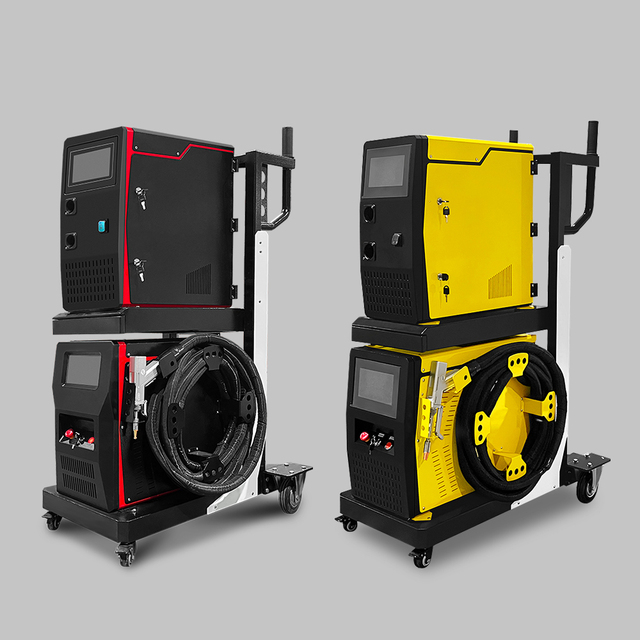 2KW Handheld Laser Welding Machine with Double Wire Feeder 2000W Laser Welder