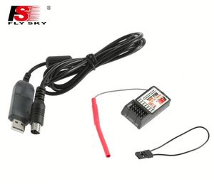 FLYSKY FS-CT6B 2.4G 6CH AFHDS 2A วิทยุข้อมูลสาย USB RC รุ่นเฮลิคอปเตอร์เครื่องบินแข่งพลาสติก - Product Image 6