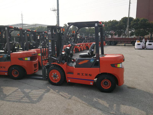 Alta Qualidade Lonking FD38T 3.8T <span class=keywords><strong>Diesel</strong></span> Empilhadeira com deslocamento lateral e Fork Positioner para Armazém e Uso Industrial - Product Image 2