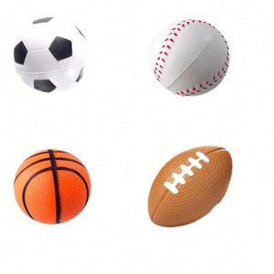 Custom Logo Custom Color Eco-Friendly PU Cartoon Shape Stress <b>Ball</b> Soft <b>Squeeze</b> Hand Therapy Office Anxiety Toy Promotional - Product Image 1