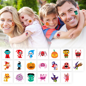Autocollants de <span class=keywords><strong>tatouage</strong></span> pour enfants, cadeaux de fête, mignon, bras complet, autocollant de <span class=keywords><strong>tatouage</strong></span>, imperméable, <span class=keywords><strong>personnalisé</strong></span> - Product Image 3