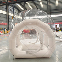 Gonflable Bulle Gonflable Dôme Tente PVC Globe Clair Ballon Maison Jouet pour Camping En Plein Air Fêtes De Mariage et Enfants