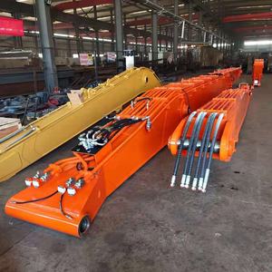 Braccio lungo a tre stadi per raggiungere alto raggio demolitore e braccio di estensione lungo braccio per escavatore <span class=keywords><strong>volvo</strong></span> - Product Image 6
