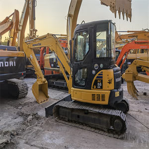 Pelle sur chenilles d'occasion Komatsu PC55mr de haute qualité 5.5 tonnes marque japonaise Komatsu PC55mr d'occasion à vendre - Product Image 3