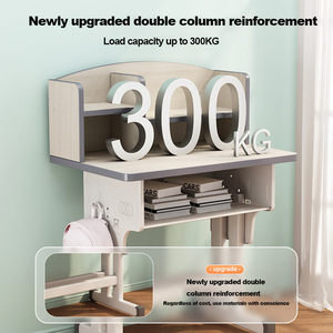 Trẻ Em Của Tích Hợp Kệ Sách Nghiên Cứu Bảng Và Ghế Cho Trẻ Em Nội Thất Trường Học Đọc Sách Phòng Ngủ Phòng Khách Nhà Căn Hộ Sử Dụng - Product Image 3