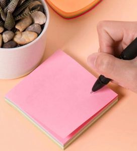 Factory Sell Good Quality Oem Service Simple Sticky Notes Large <b>Memo</b> <b>Pad</b> for Reminders Colorful Sticky Notes - Product Image 6