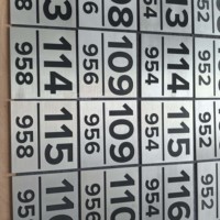 Signalétique hôtelière haut de gamme en aluminium brossé, résistante aux traces de doigts, gravée et remplie de couleur, pour clients fidèles - Commande en gros