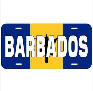 Placa de Matrícula de Aluminio con la Bandera de Cuba al por Mayor, 6 x 12 Pulgadas, Cubierta de Metal para Placa de Matrícula Delantera de Coche, Accesorio Decorativo para Coche - Product Image 5