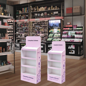 Tùy Chỉnh PVC Acrylic Và Nhựa Mỹ Phẩm Hiển Thị Giá Thực Phẩm Đồ Uống Tuyết Ban Giá Sàn Để Sàn Khuyến Mại Kệ - Product Image 6