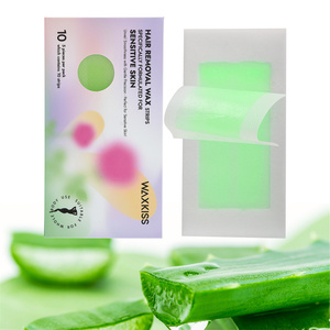 <span class=keywords><strong>Strisce</strong></span> Depilatorie Waxkiss per <span class=keywords><strong>Viso</strong></span> e Corpo, Etichetta Privata, <span class=keywords><strong>Strisce</strong></span> di Cera Fredda per Rimozione Peli su Mani e Piedi - Product Image 1
