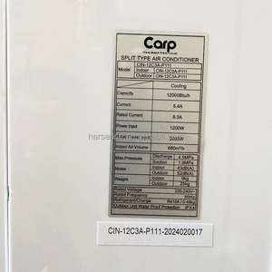 Climatiseur mural robuste pour voiture, système de refroidissement normal marche/arrêt pour usage hôtelier, unité AC murale R410a 220V-240V 50Hz - Product Image 6