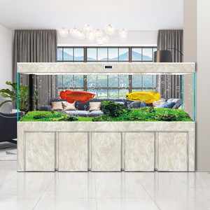 ตู้ปลาแบบรวมรุ่นใหม่ปี 2026 สำหรับ<span class=keywords><strong>ปลา</strong></span>ทอง ขนาดใหญ่พิเศษ กระจกใสพิเศษ พร้อมระบบกรองด้านล่าง 25 วัตต์ เหมาะสำหรับห้องนั่งเล่น ไม่ต้องใช้น้ำเพิ่ม - Product Image 2