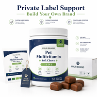 Complément Multivitaminé Premium Pressé à Froid pour Animaux de Compagnie - Plus de 20 Nutriments pour la Santé Cardiaque et Intestinale - Fabricant OEM à Marque Privée
