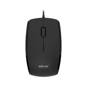 Aikun km35 văn phòng nhà có dây 3D Chuột Quang, 1200 DPI, cáp USB, Bánh xe cao su, plug and play - Product Image 1
