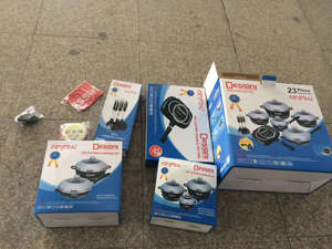 Dessini 23 pieza no-stick olla <span class=keywords><strong>de</strong></span> ahorro <span class=keywords><strong>de</strong></span> energía hogar olla conjunto - Product Image 4