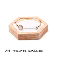 Présentoir de bijoux en cuir/velours, présentoir de bracelets, cube en microfibre, présentoir de bijoux en bois, vente en gros