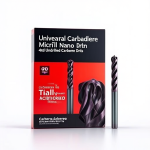 Forets universels en carbure micro-perforant, revêtement Nano TiAlN, 4XD, non pré-perforés - Product Image 2