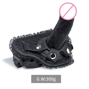 Реалистичный носимый дилдо-пояс с пластиковым пенисом и роскошным дизайном для лесбийской интимной близости и игр - Product Image 6