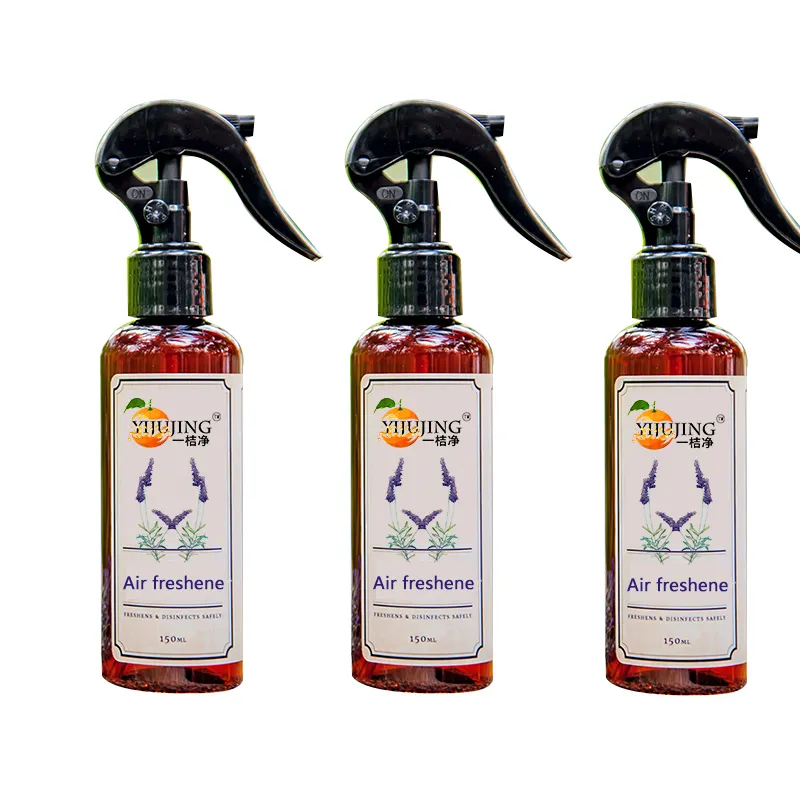 Yijujing OEM 150 ml Indoor e outdoor 100% naturale di Lavanda deodorante spray airfreshner