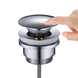 Moderne G 1 1/4 Bassin Déchets Laiton Pop-up Drain Réglable avec Vis Carrelage Insert Zinc ou Laiton Crépine <span class=keywords><strong>pour</strong></span> Lavabo de Salle de Bain - Product Image 2