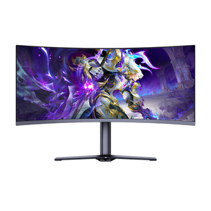 Ru Màn hình 32 34inch Cong không biên giới chuyên nghiệp 4K chơi game màn hình PC <span class=keywords><strong>LCD</strong></span> màn hình với VESA - Product Image 2