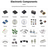 Module de carte de commande de moteur à double canal L298N, courant continu de 2A, large plage de tension de 4,8 à 46V, contrôleur de moteur pas à pas à engrenages CC L298N