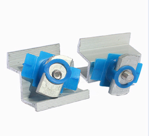 ชุดอุปกรณ์เชื่อมต่อแผงโซลาร์เซลล์แบบกันสั่นสะเทือน PV Mid Clamp End Clamp – ตัวหนีบแผงโซลาร์เซลล์อะลูมิเนียม, อุปกรณ์เสริมสำหรับติดตั้งแผงโซลาร์เซลล์ - Product Image 2