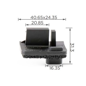 คลิปรัดพลาสติกสำหรับรถยนต์ 0ZA049 คลิปยึดแผง<span class=keywords><strong>ประตู</strong></span>รถยนต์ 51411973500 คลิป<span class=keywords><strong>ล็อค</strong></span>แบบหมุน - Product Image 6