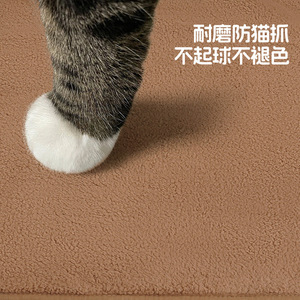 Pet <b>Sofa</b> <b>Bed</b> Rectangle Blue Plush Dog <b>Bed</b> Four Seasons Pet Mat - Product Image 5