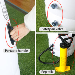 Maniquí <span class=keywords><strong>de</strong></span> Entrenamiento Inflable, Maniquí <span class=keywords><strong>de</strong></span> Fútbol Inflable para Exteriores, Portero Ligero y Portátil, Herramienta <span class=keywords><strong>de</strong></span> Entrenamiento <span class=keywords><strong>de</strong></span> Defensa - Product Image 4