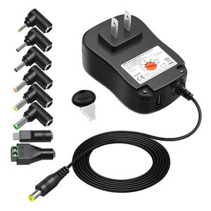 Adaptador de Corriente Multifuncional de 45W, Fuente de Alimentación con Voltaje Ajustable de 5-15V, Enchufe CC, Material Ignífugo para PC - Product Image 1