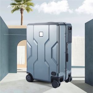 Valise antivol durable de 20 pouces avec fonction de suivi automatique, port de charge USB, serrure TSA, étanche - Product Image 3