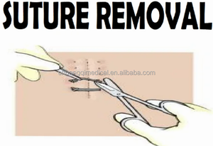 Tek kullanımlık steril tıbbi sütür kitleri ve kaldırma E.O.Aspetic sütür makas sütür kaldırma kitleri ile kiti kaldırmak - Product Image 6