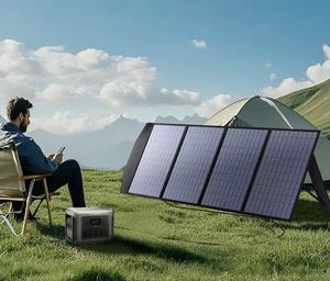 Bolsa de <span class=keywords><strong>Panel</strong></span> <span class=keywords><strong>Solar</strong></span> Plegable Portátil con Paneles Solares de 120W y 23% de Eficiencia - Imprescindible para Cargar en Viajes al Aire Libre - Product Image 6