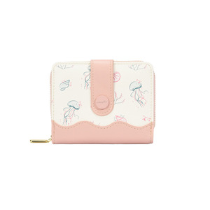 New Japanese Style Jellyfish Pattern Women's <b>Wallet</b> High-End Multi-Card Slot Zipper Coin Purse for Girls - Product Image 6
