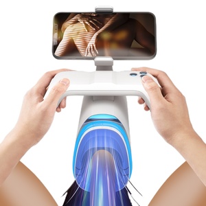 Mesin Masturbasi Otomatis Rahasia untuk Pria, Alat Hisap Bebas Genggam, Cup Masturbator, Penyangga Ponsel, Mainan Seks untuk Pria - Product Image 1