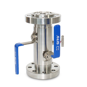 วาล์วบอลคู่แรงดันสูง DBB DN50 RJ แบบอินทิเกรต 1500LB 2" วาล์วบอลปิด-เปิดคู่ DBB ประเภทสินค้า: วาล์วบอลปิด-เปิดคู่ - Product Image 1