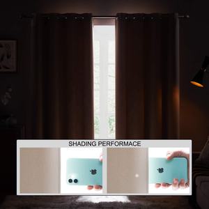 Rideau occultant robuste thermo-isolant pour chambre à coucher, élégant, imperméable, occultant, bon marché, pour hôtel - Product Image 6